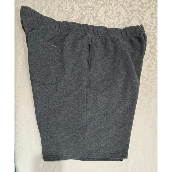 Eddie Bauer Men's Lounge Sweat Shorts Charcoal Gray XL Pockets Drawstring - Picture 10 of 11